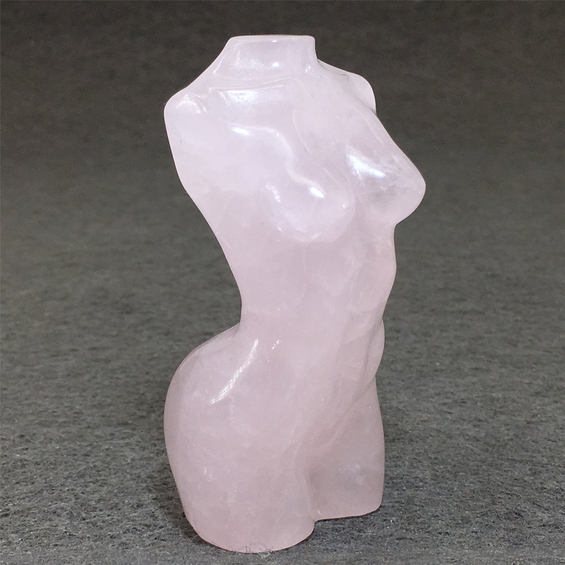 Engraved  Crystal Female Model Statue