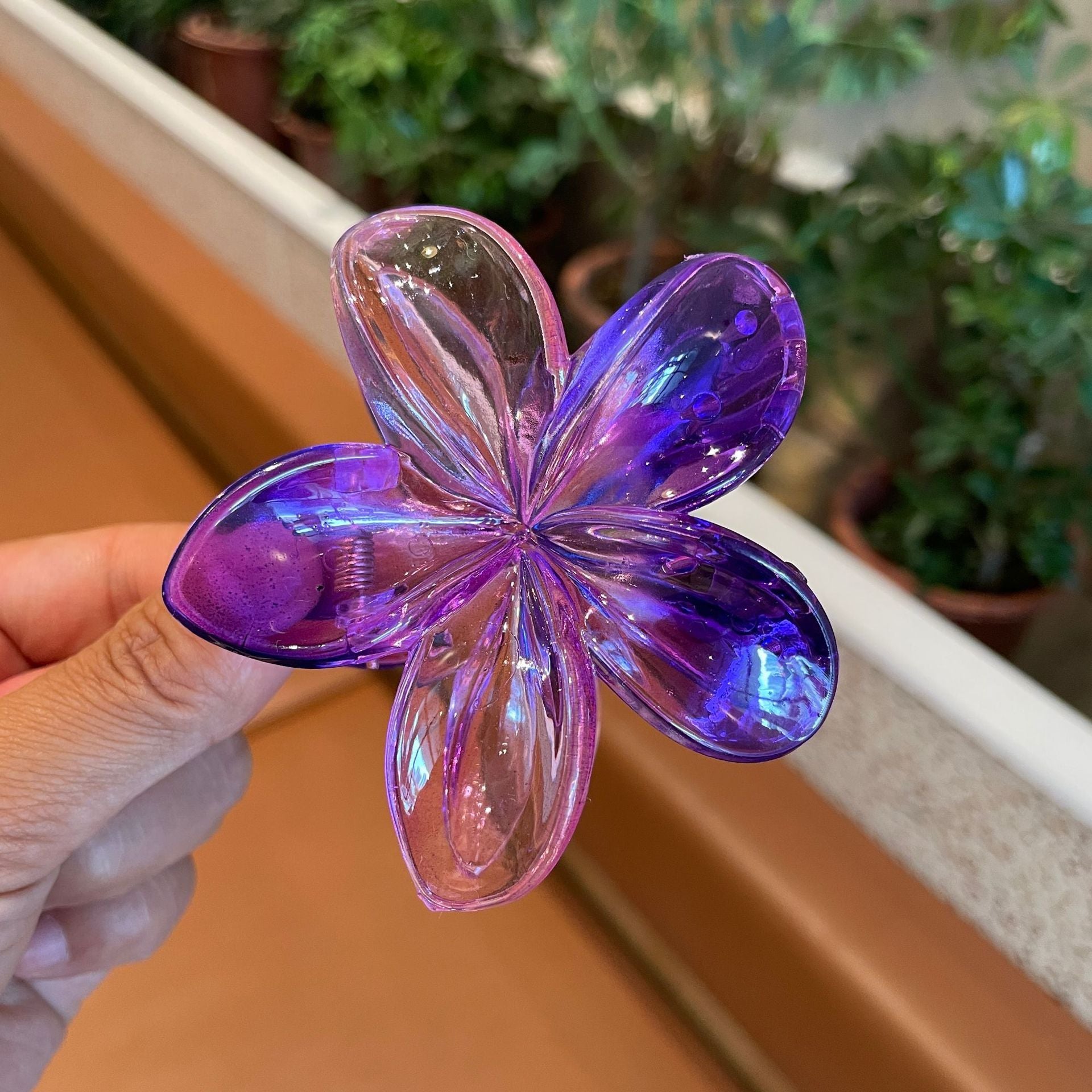 Flower Barrettes Women's Colorful Updo Gadget Hair Accessories