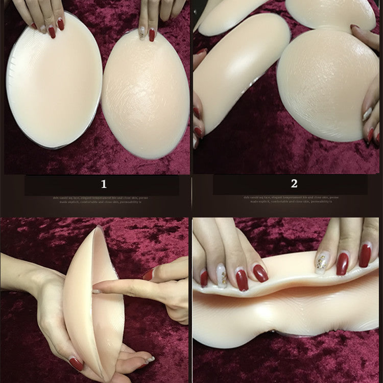 4 Pieces Of Silicone Ass Buttocks Pants And Hip Pads