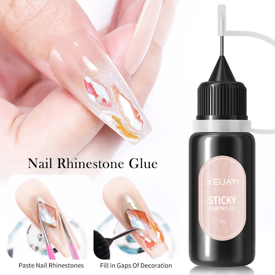 Disposable Edge Sealing Rhinestone Sticking Glue For Nail Beauty Glue