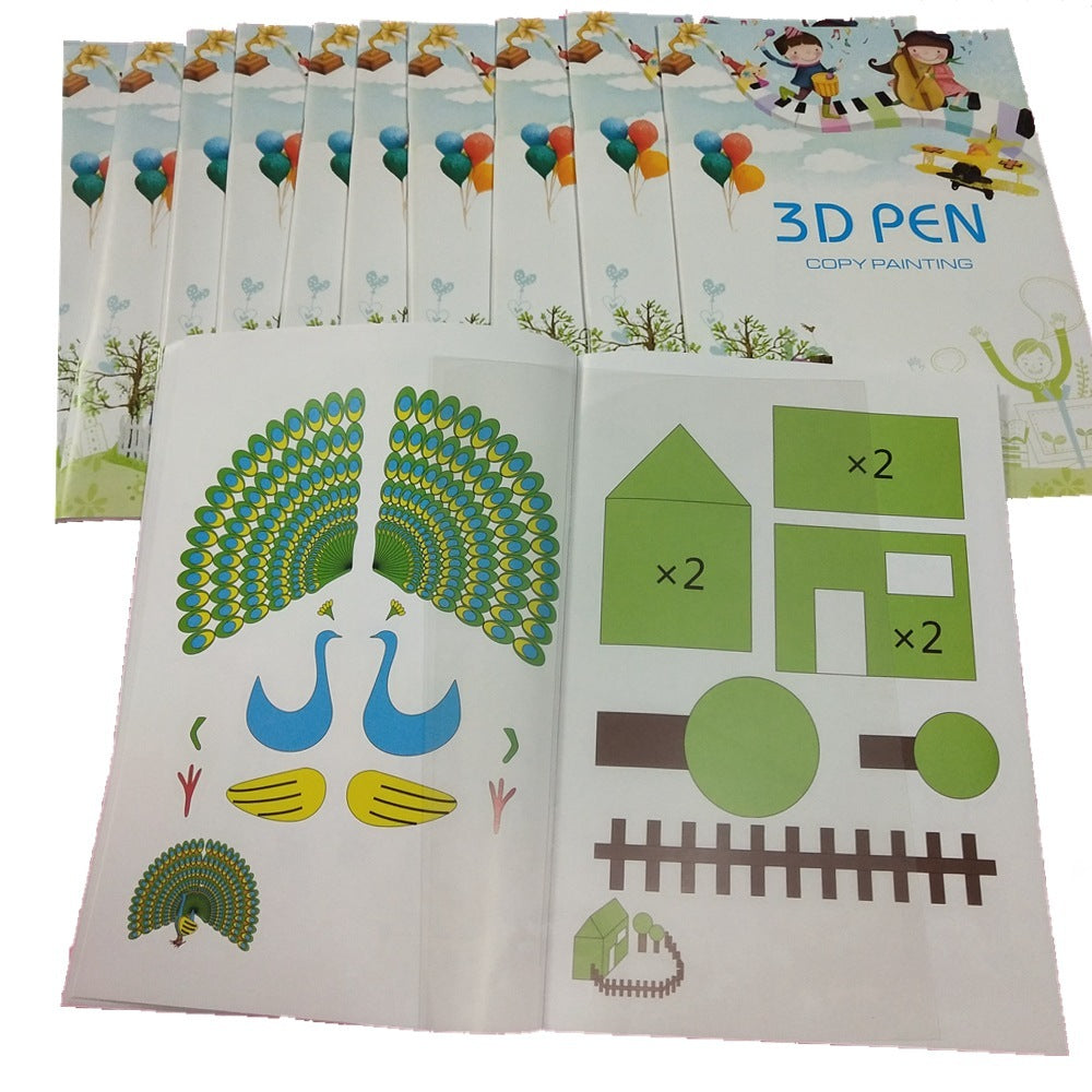 3D 3D Printing Pen Toy Special Copy Album For Children