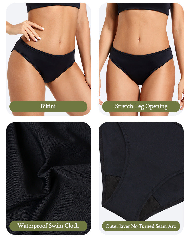 Women's Leak-proof Menstrual Swimming Underwear