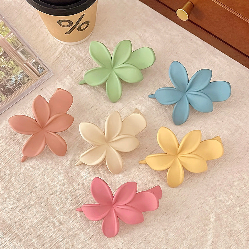 Flower Duckbilled Hair Clip Female Temperament Updo