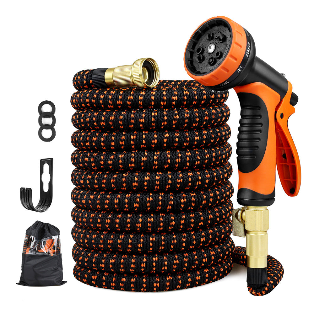 Household Polyester Silk Cloth Set Copper Joint Expansion Hose Set