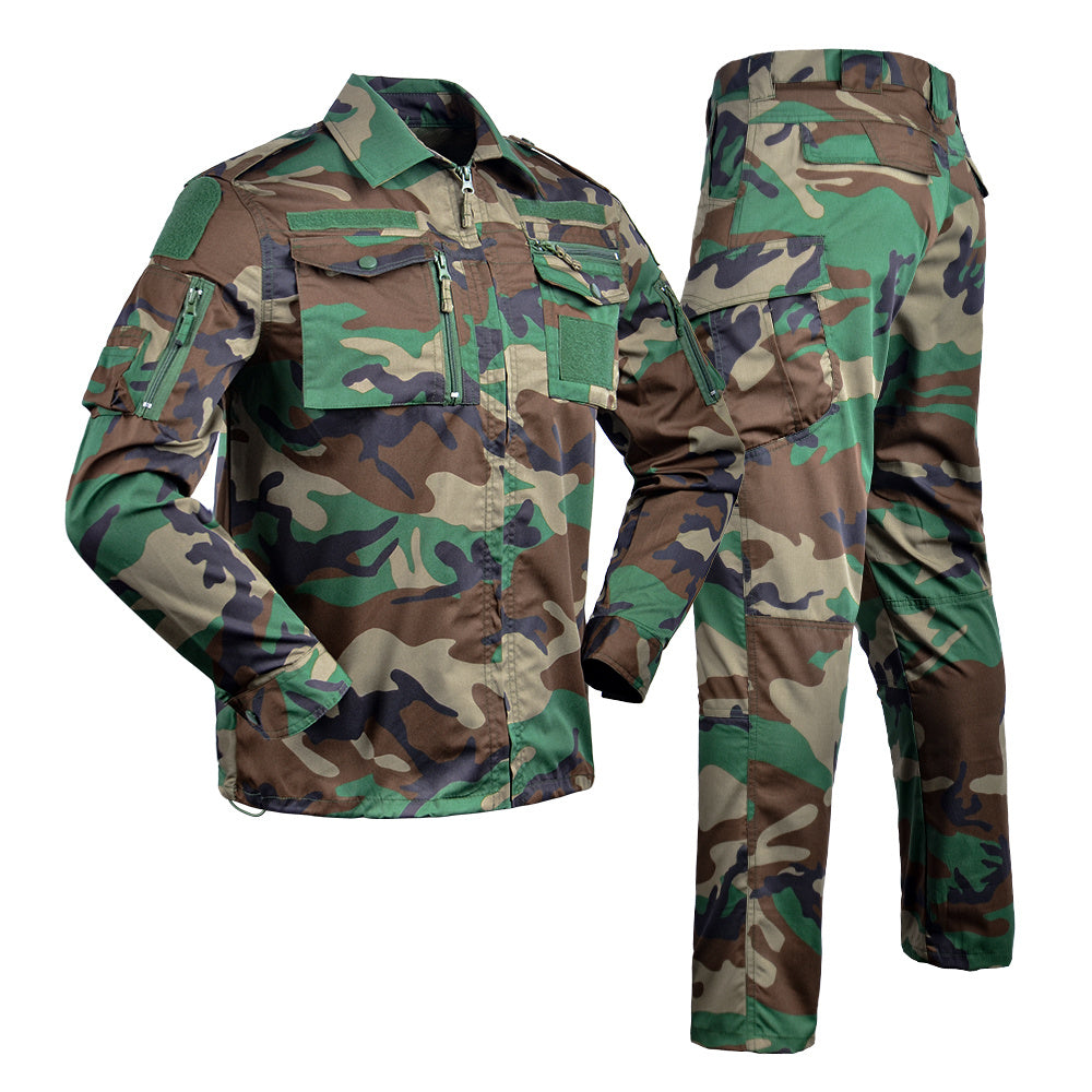 Field Camouflage Color Long Sleeve Suit
