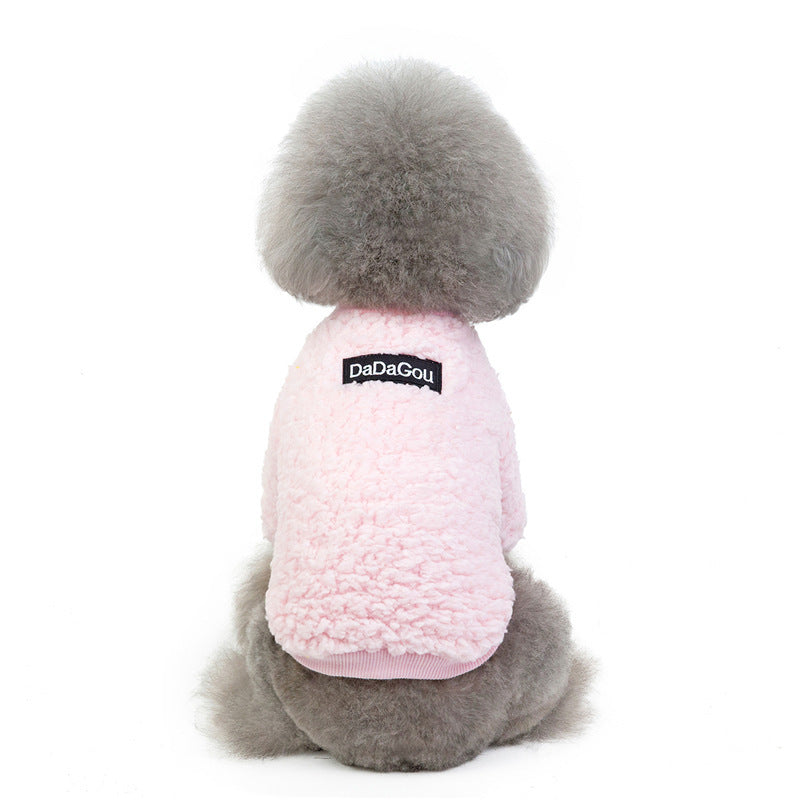 New Style Warm Fleece Clothes For Puppies