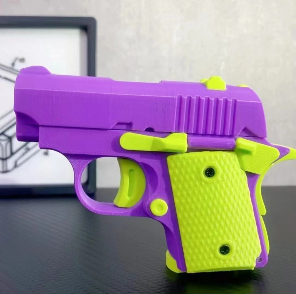 3D Gravity Mini Toy Gun Modeling Decompression Toy