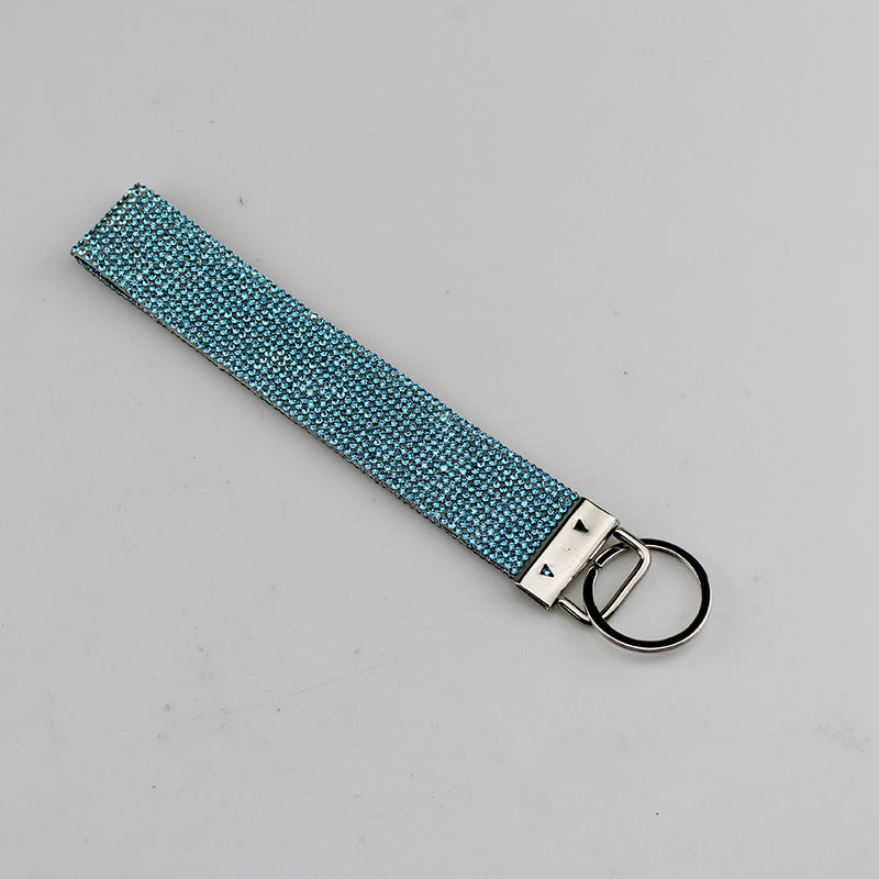 Diamond Background Color Is Sequined Wrist Strap