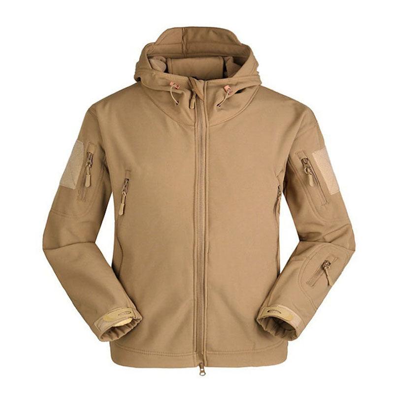 Soft Shell Jacket Plus Size Windproof And Warm Outdoor Mountaineering