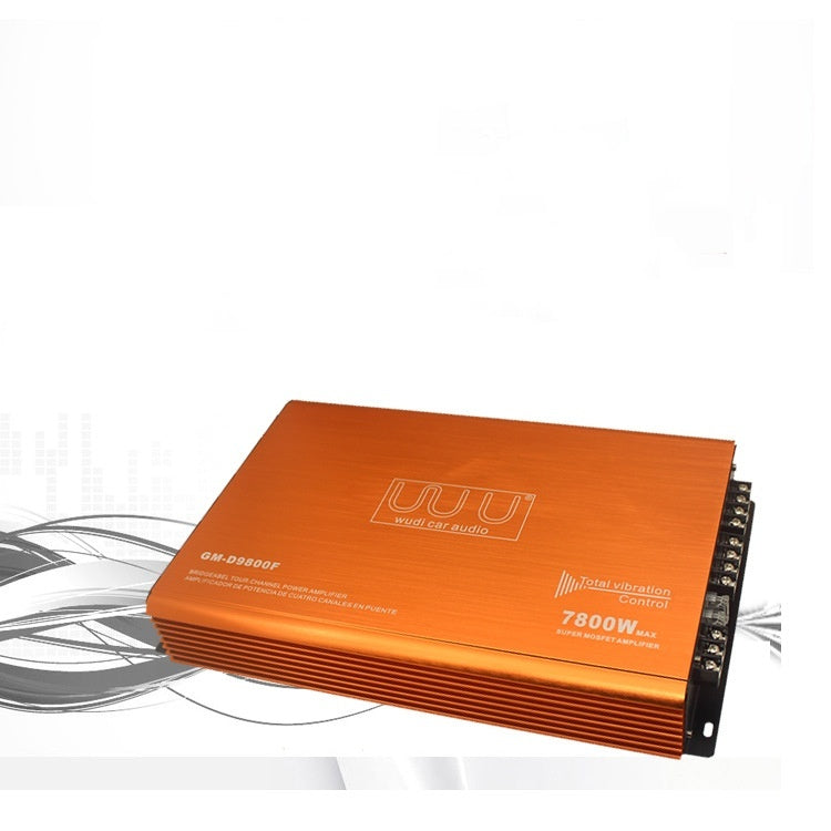 Car Four-way Power Amplifier 4-channel High-power Audio