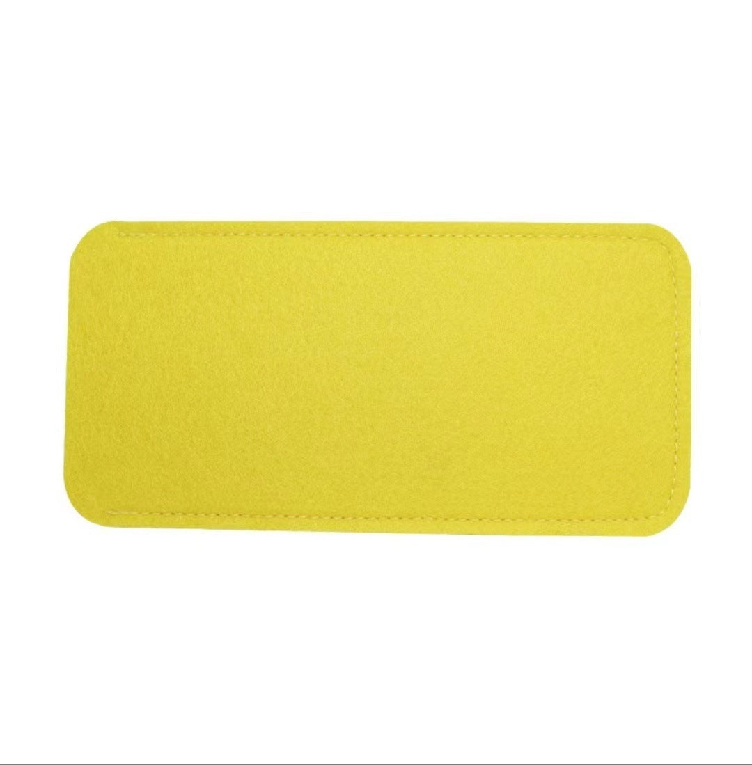 Compact And Lightweight Felt Glasses Buggy Bag