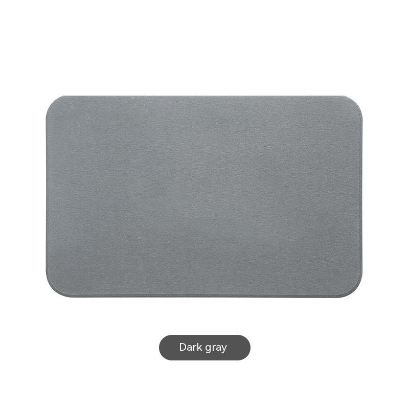 Diatom Ooze Floor Mat Absorbent Bathroom Non-slip Quick-drying Floor Mat Bathroom Entrance Toilet Mat Diatomite Hard