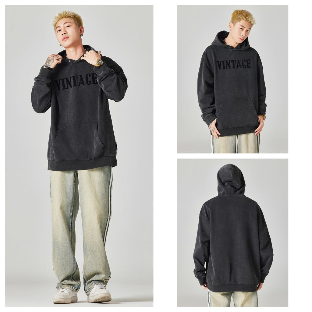 Men's Fashion Casual Hooded Cotton Sweater