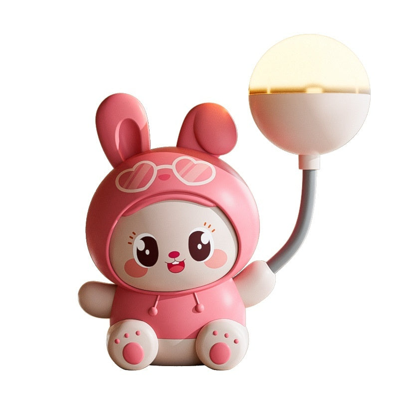 Cartoon Cute Pet Table Lamp Folding USB Charging Bedroom Bedside Lamp