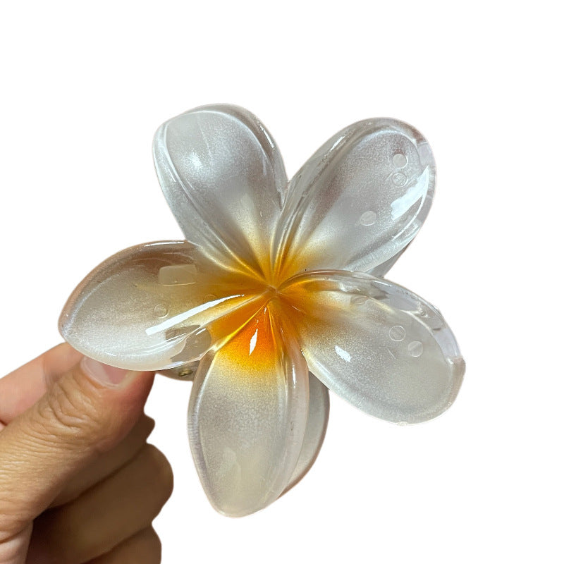 Flower Barrettes Women's Colorful Updo Gadget Hair Accessories