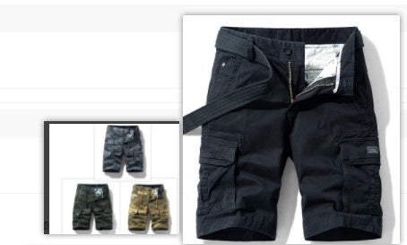 Men's Casual Pants Shorts Overalls