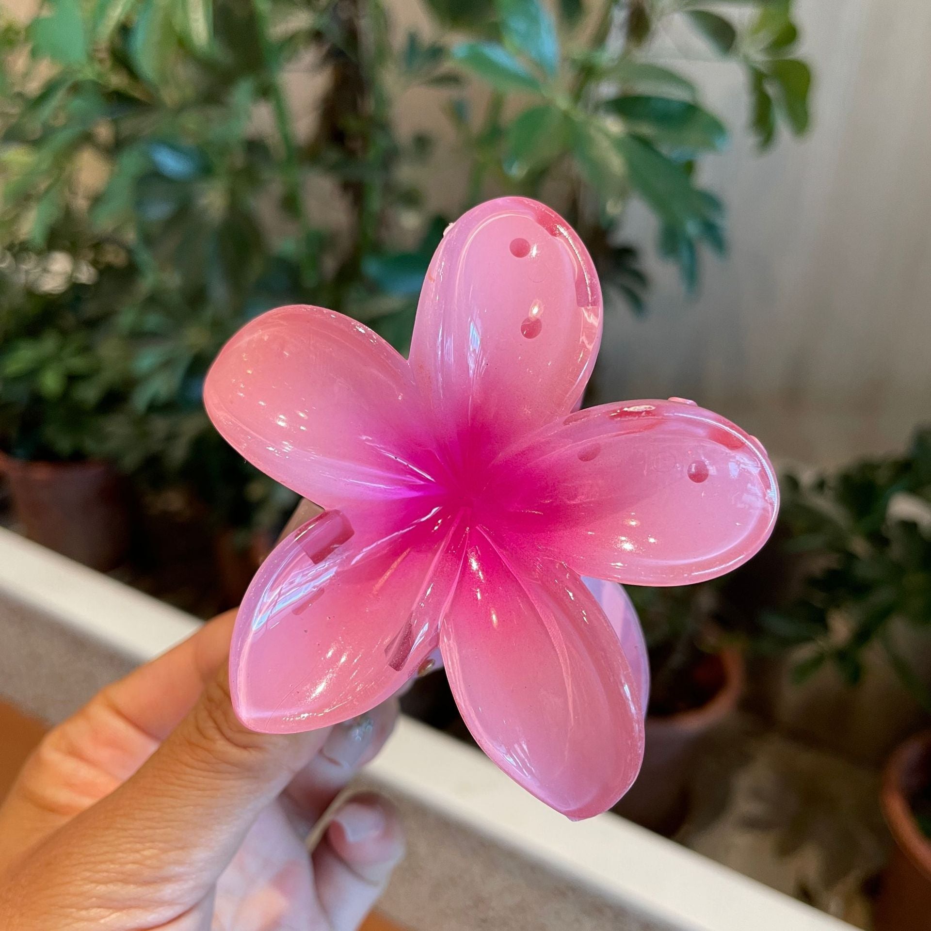 Flower Barrettes Women's Colorful Updo Gadget Hair Accessories