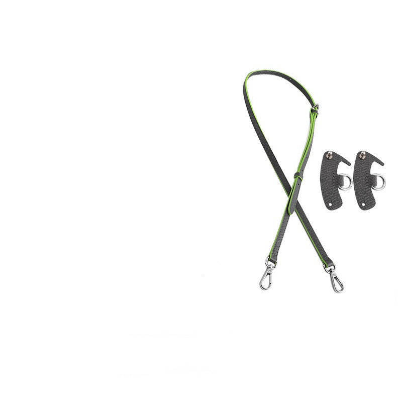 Small Modified Perforated Crossbody Strap