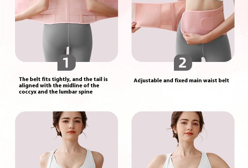 Breathable Support Waist Support Fitness Training Belly And Waist Shaping