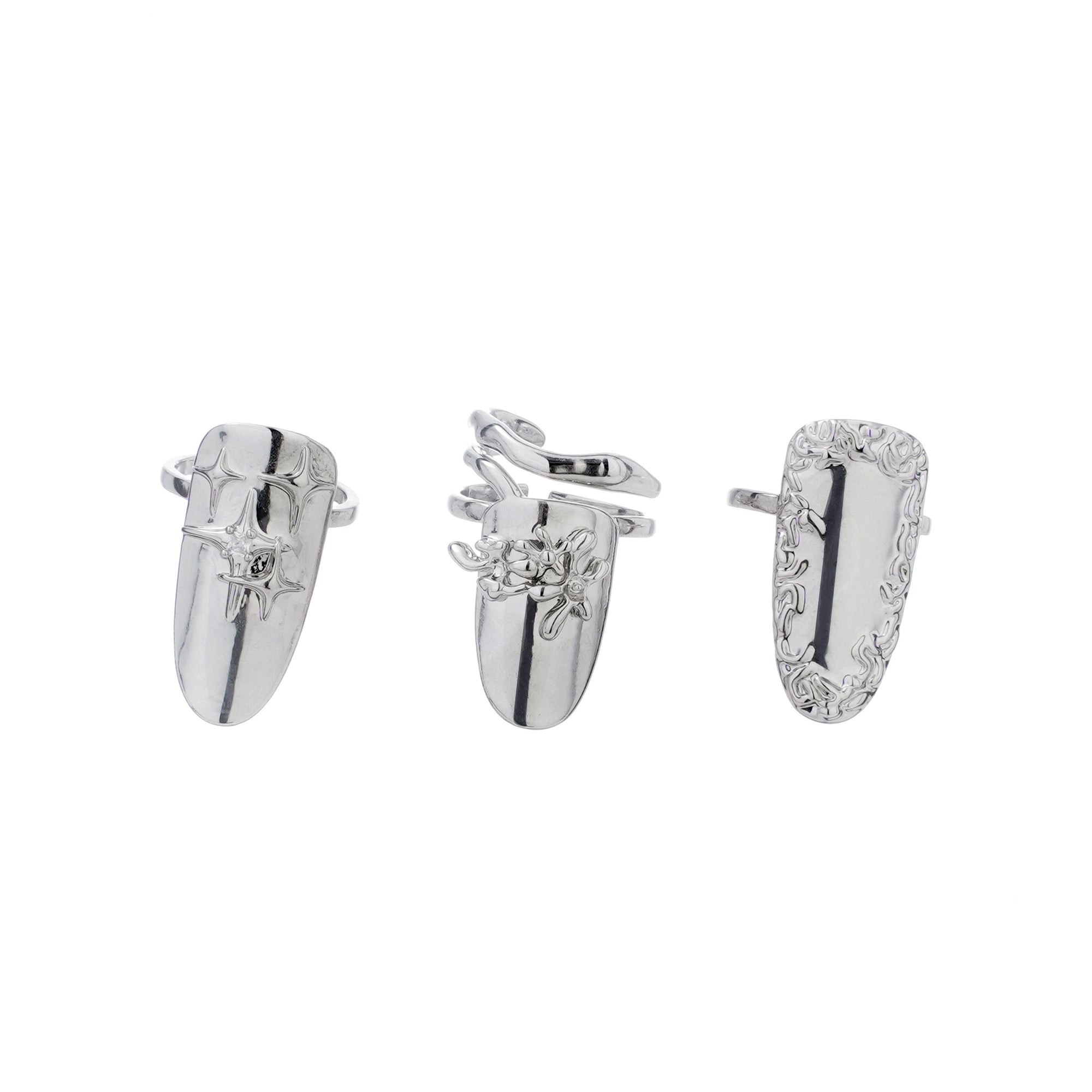 Adjustable Niche High-grade Metallic Ring