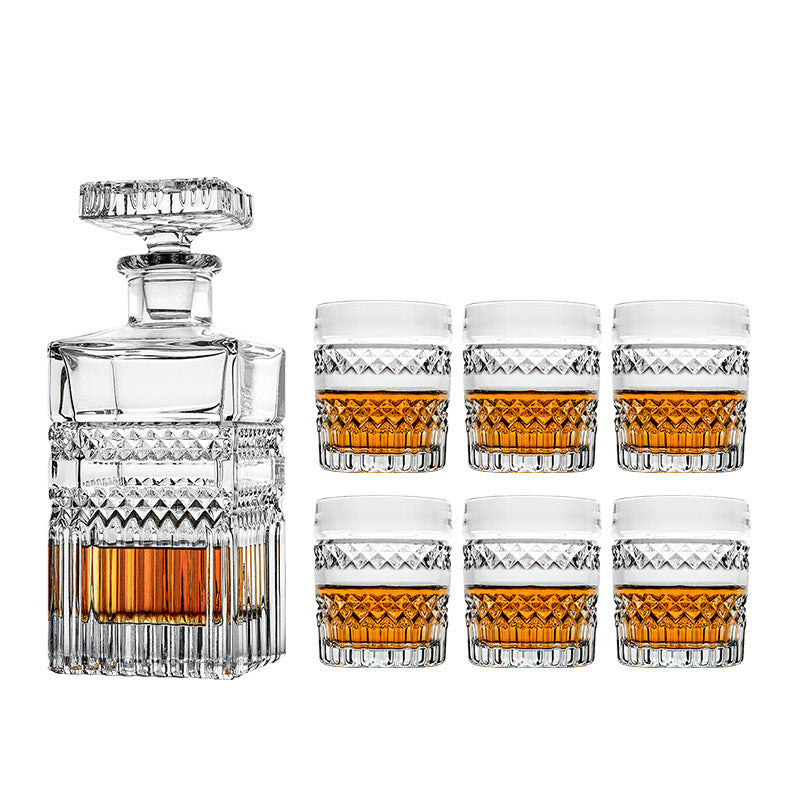 Creative Whiskey Liquor Glass Suit