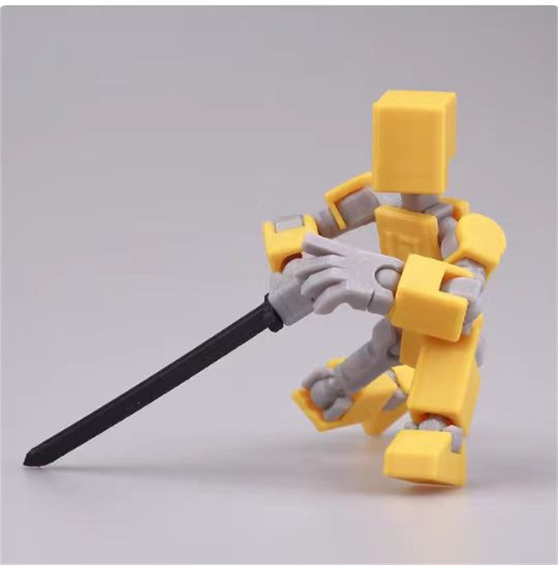 3D Printing Multi-movable Joint Doll Decoration