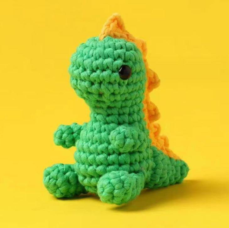 Cute Animal Crochet Dinosaur Penguin Lion Handmade Kit