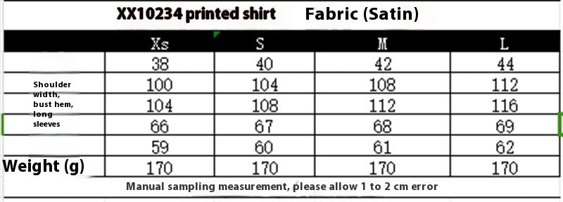 Summer Women's Printed Shirt Trousers Suit