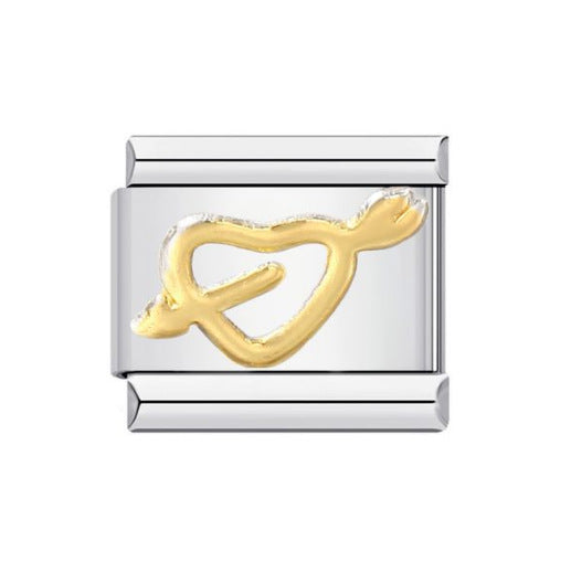 DIY Italian Module Bracelet Titanium Steel Gold Plated