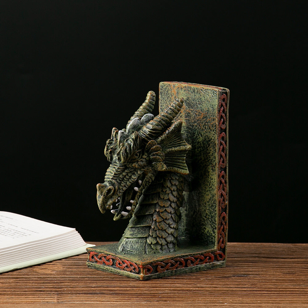 Household Dragon Bookend Decorative Ornaments