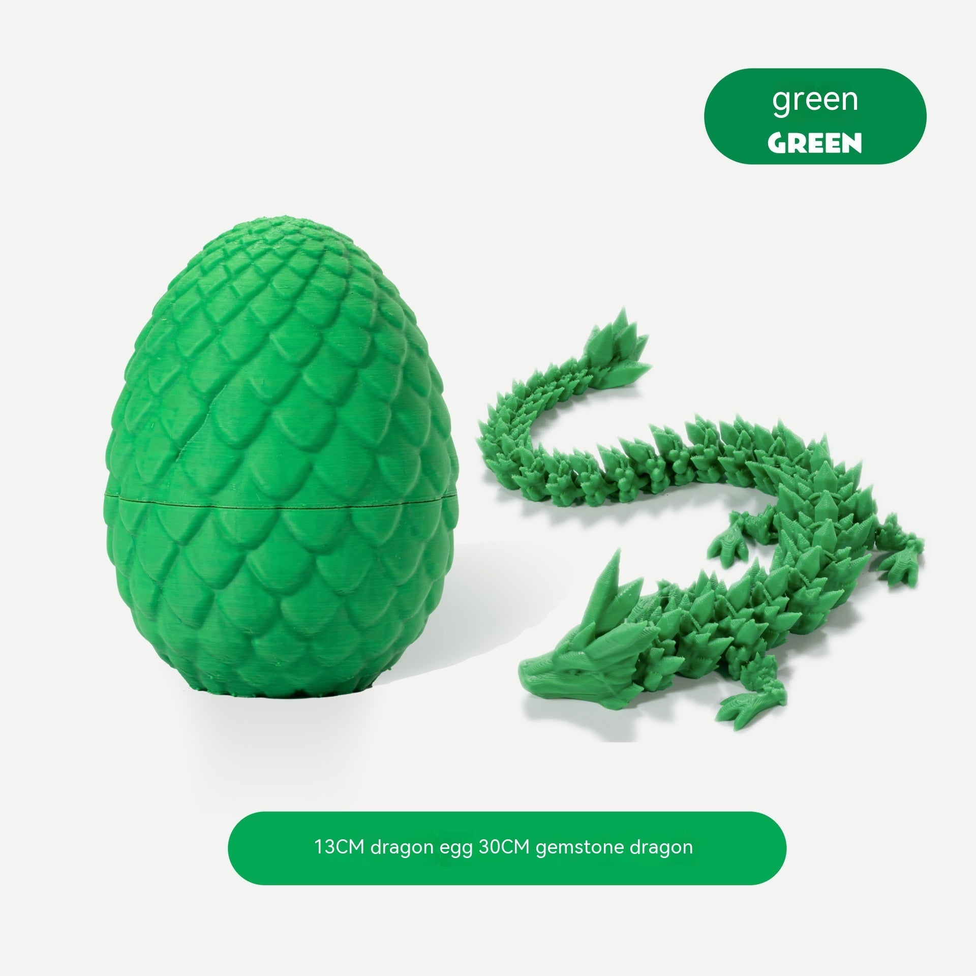 3D Printing Dragon Egg Dragon Gift Set Gem Dragon Decoration Hand-made Gift Color Decorative Creative Fashion Play