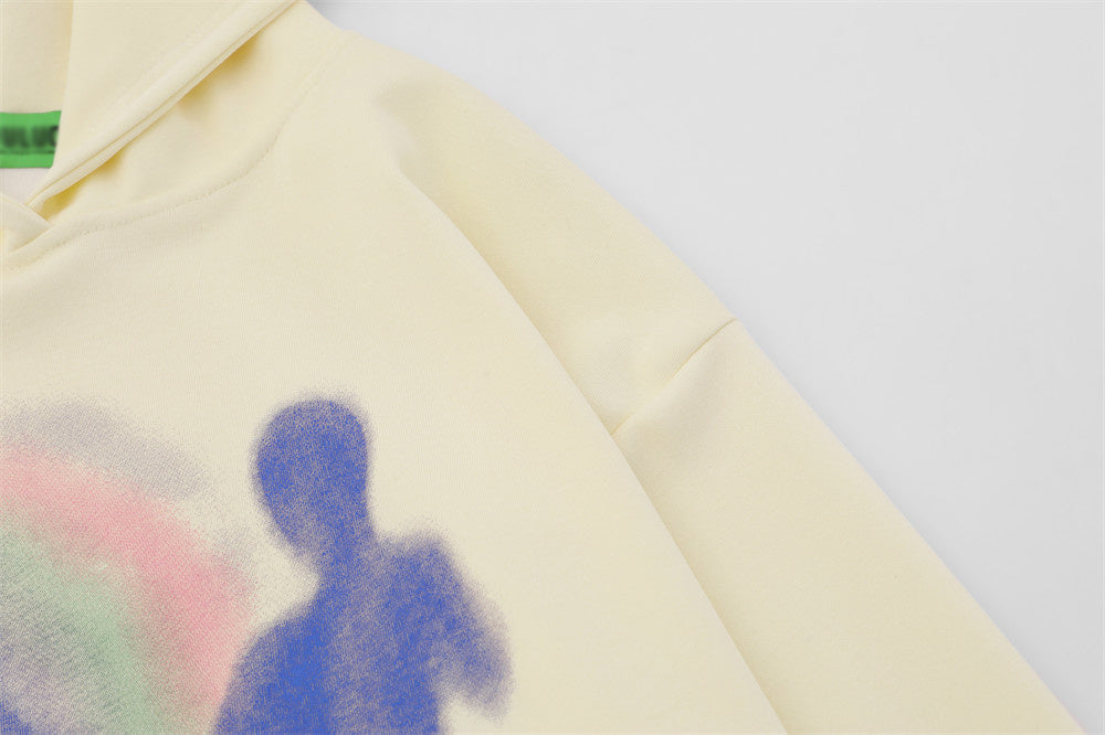 American Casual Loose Long Sleeve Top Autumn And Winter Pullover