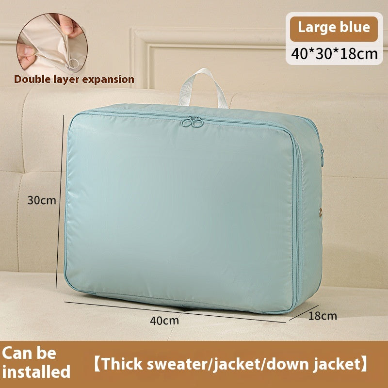 Cotton Quilt Compression Storage Bag Household Large Capacity Organizing Folders