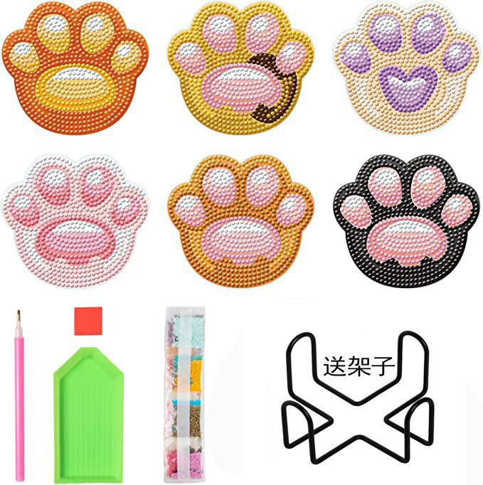 Diamond Painting Coaster Placemat Diy Full Diamond