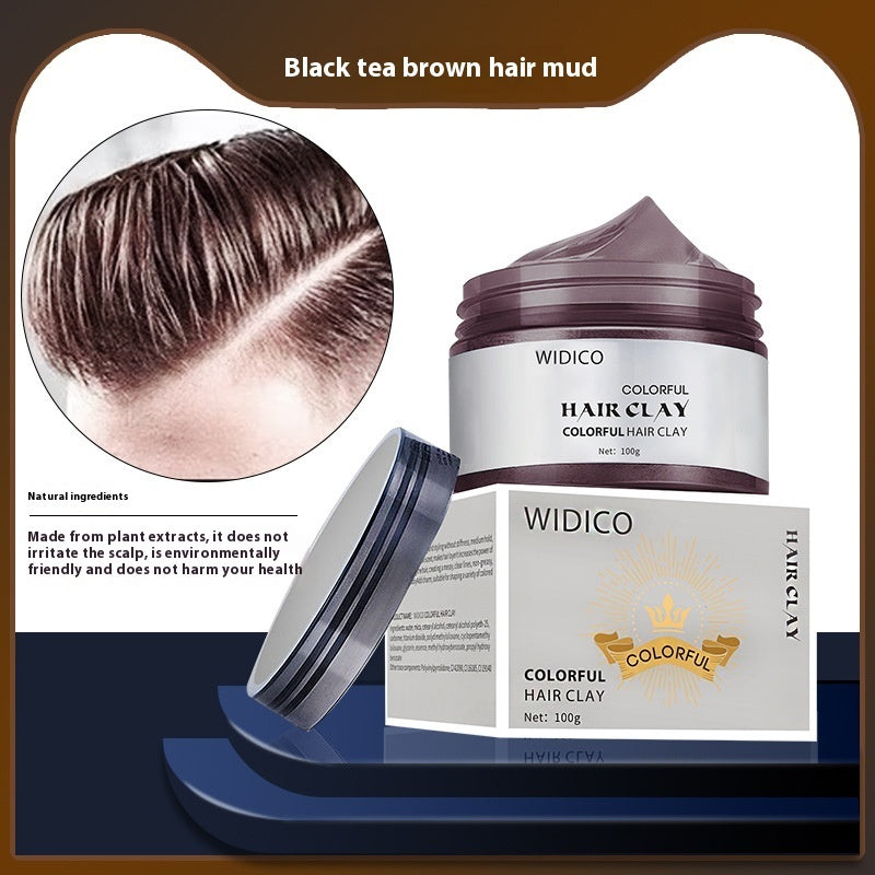 Disposable Color Hair Clay Pomade Shaping Lasting