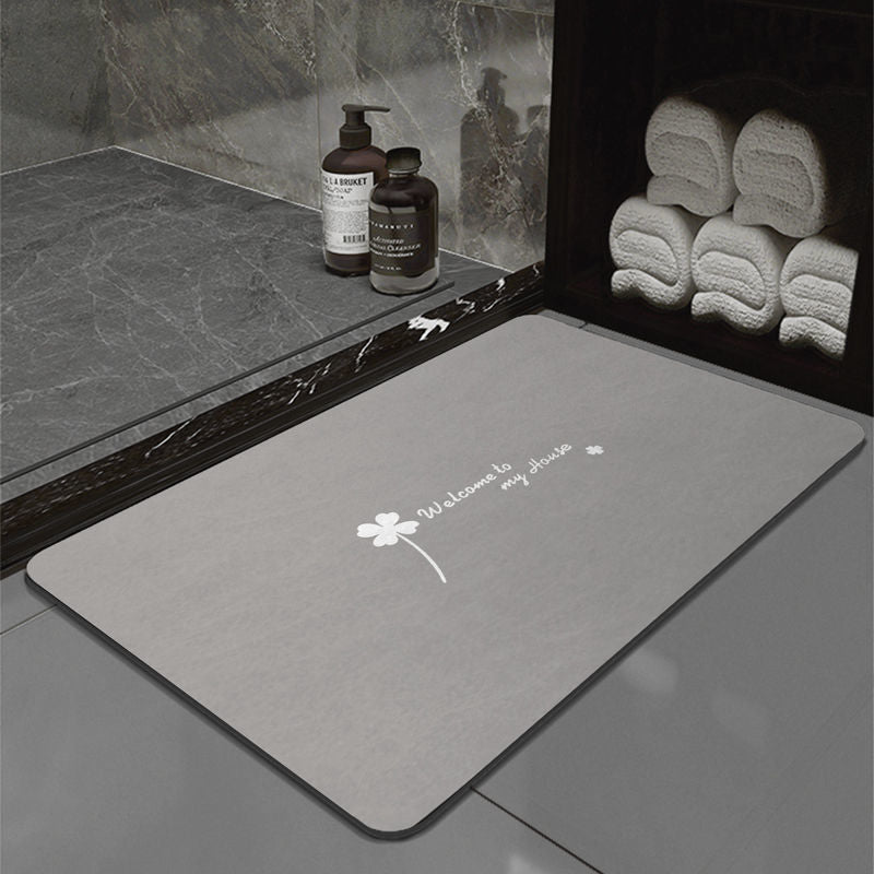 Diatom Ooze Bathroom Absorbent Non-slip Floor Mat