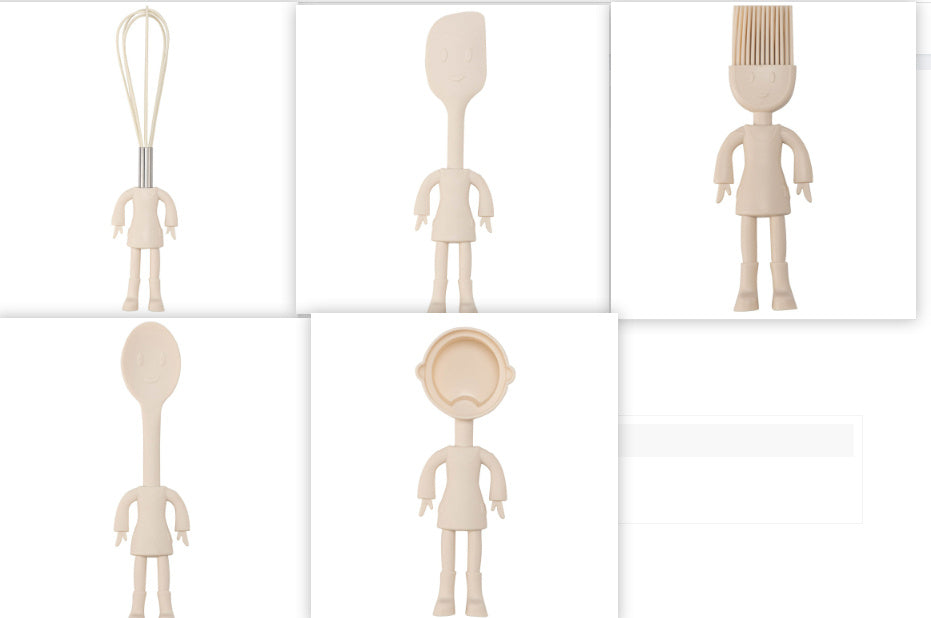 Cute Human-shaped Silicone Baking Gadget Creative Cartoon