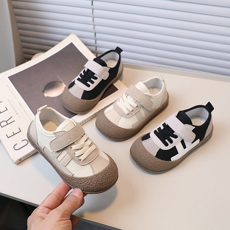 Casual Boys And Girls Baby Anti-kick Board Shoes