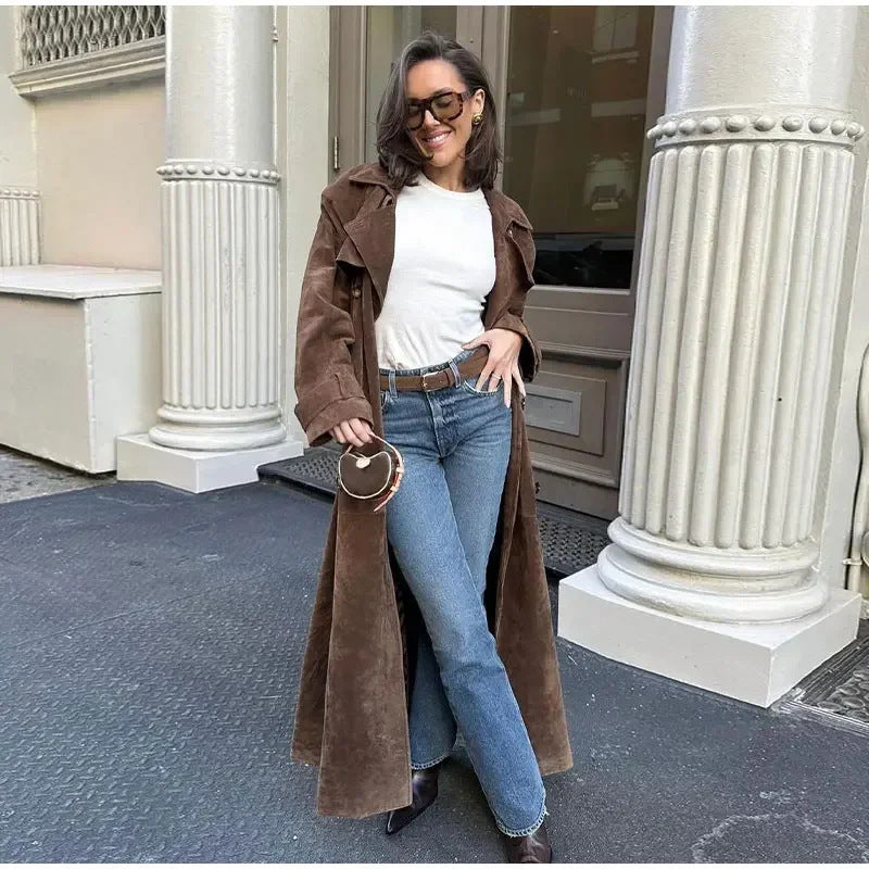 Fall Women's Clothing Women's Trench Coat Elegant