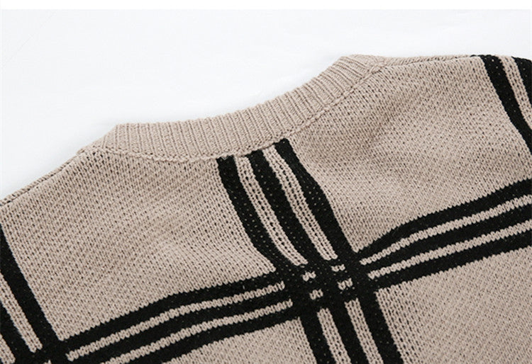 Knit Sweater Trend Lazy Wind Loose All-match