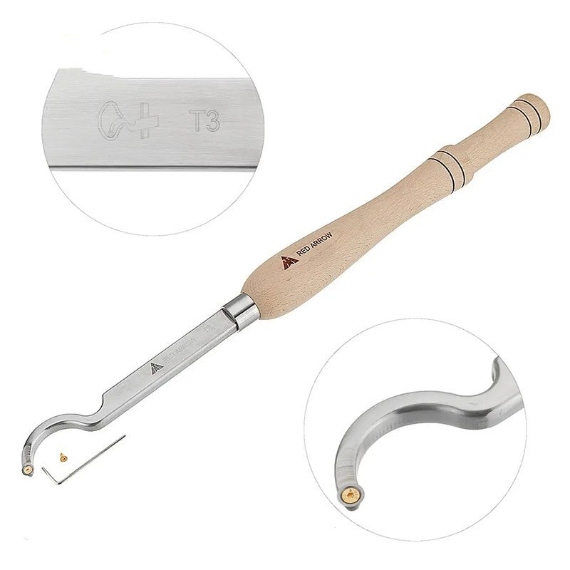 Hongjian Abandon Type Woodturning Lathe Hollowing Knife Series