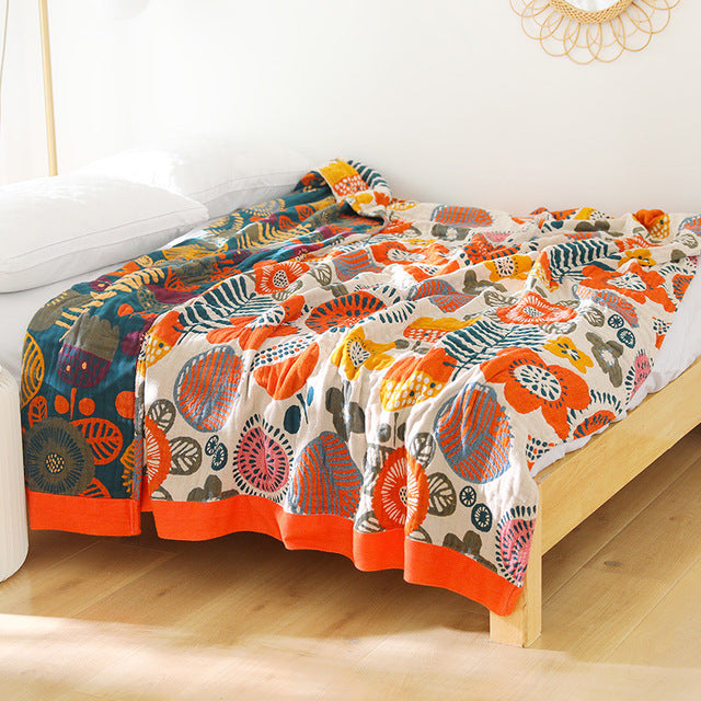 Gauze Cotton Towelling Quilt Single And Double