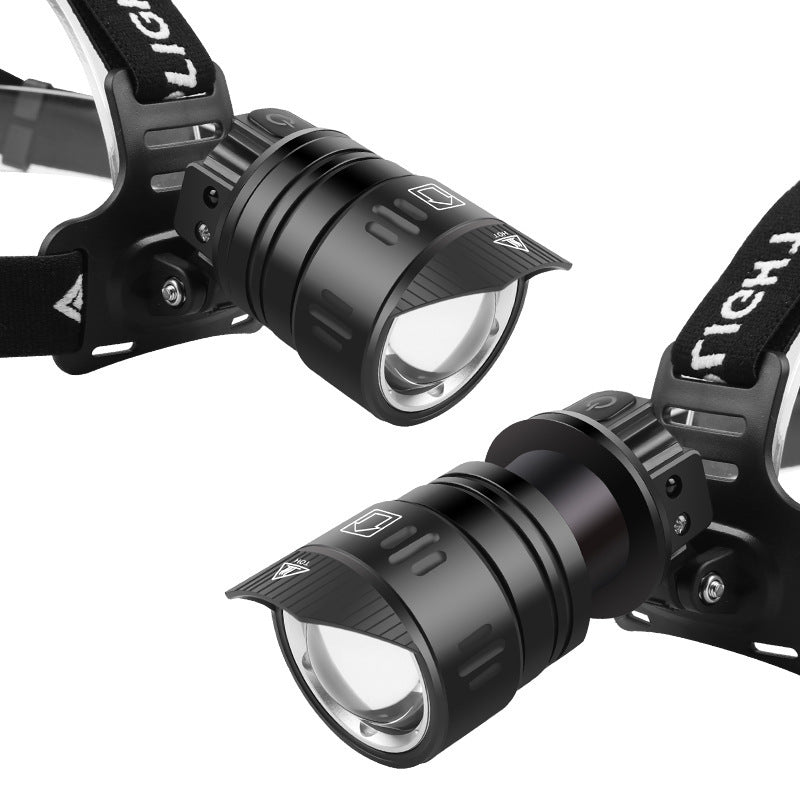 Induction Headlight XHP99USB Charging Strong Light