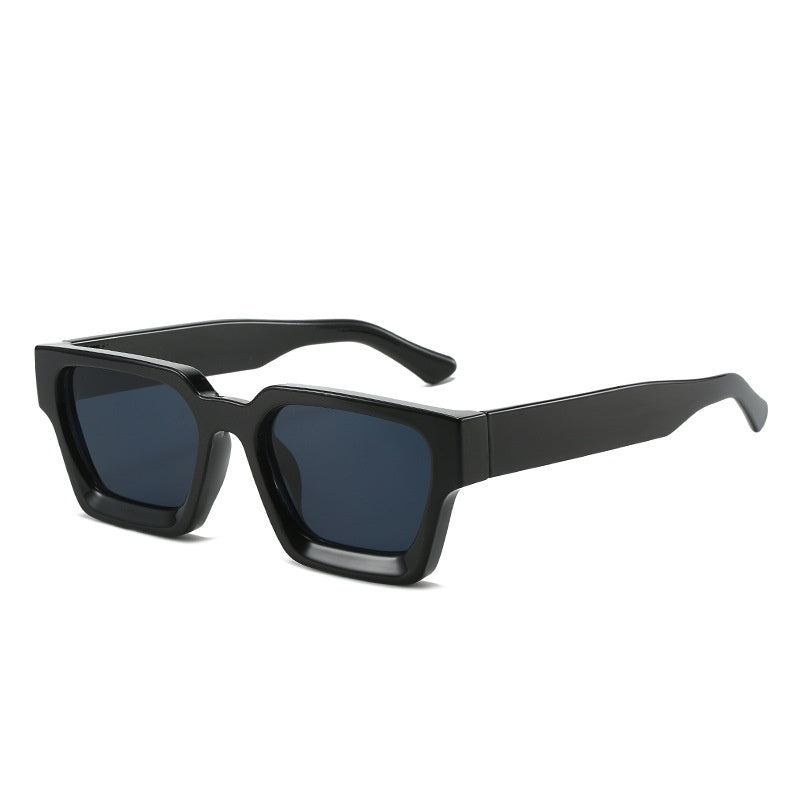 Minimalist And Versatile European And American Thick Frame Sunglasses