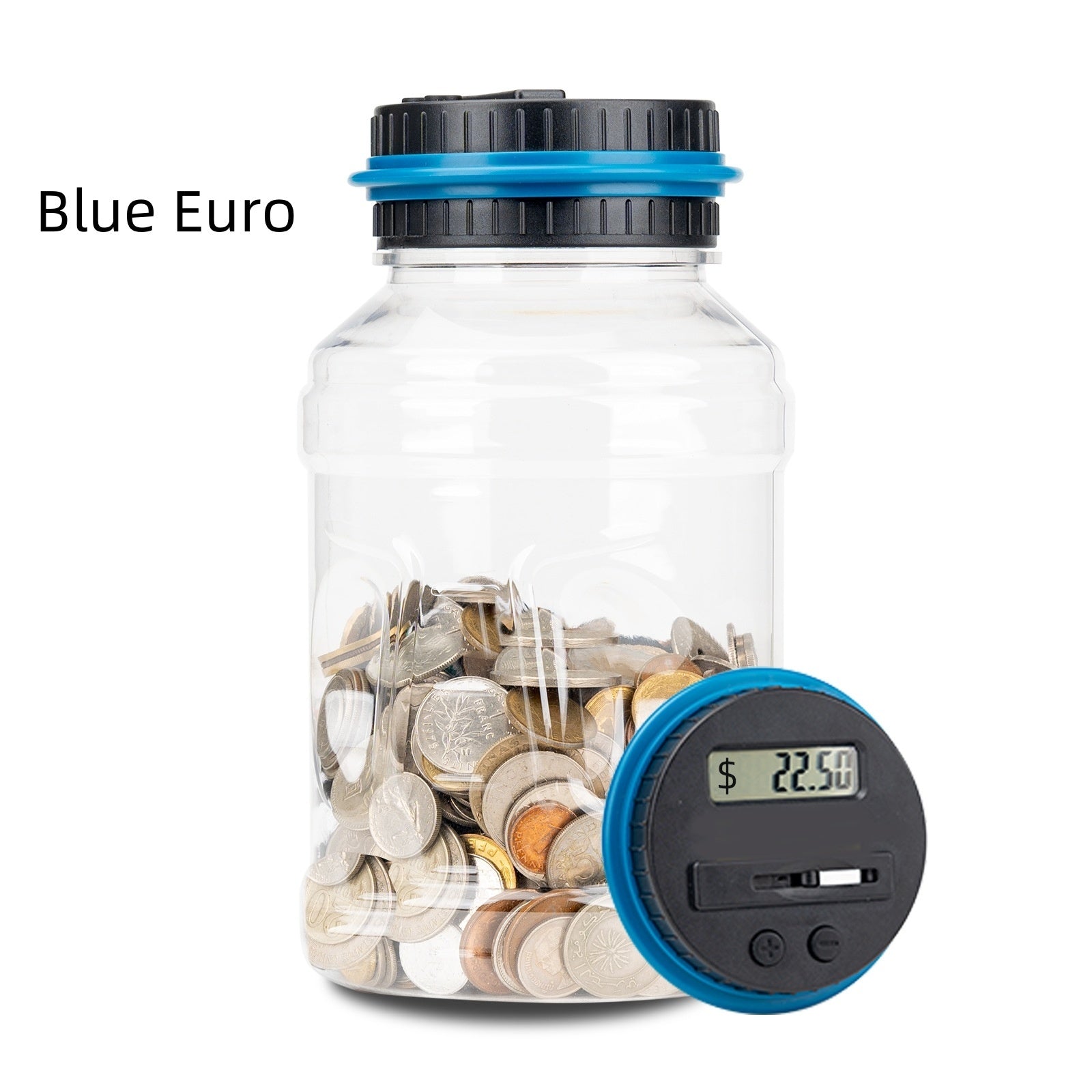 Pounds Full Of Coin Bank Count Savings