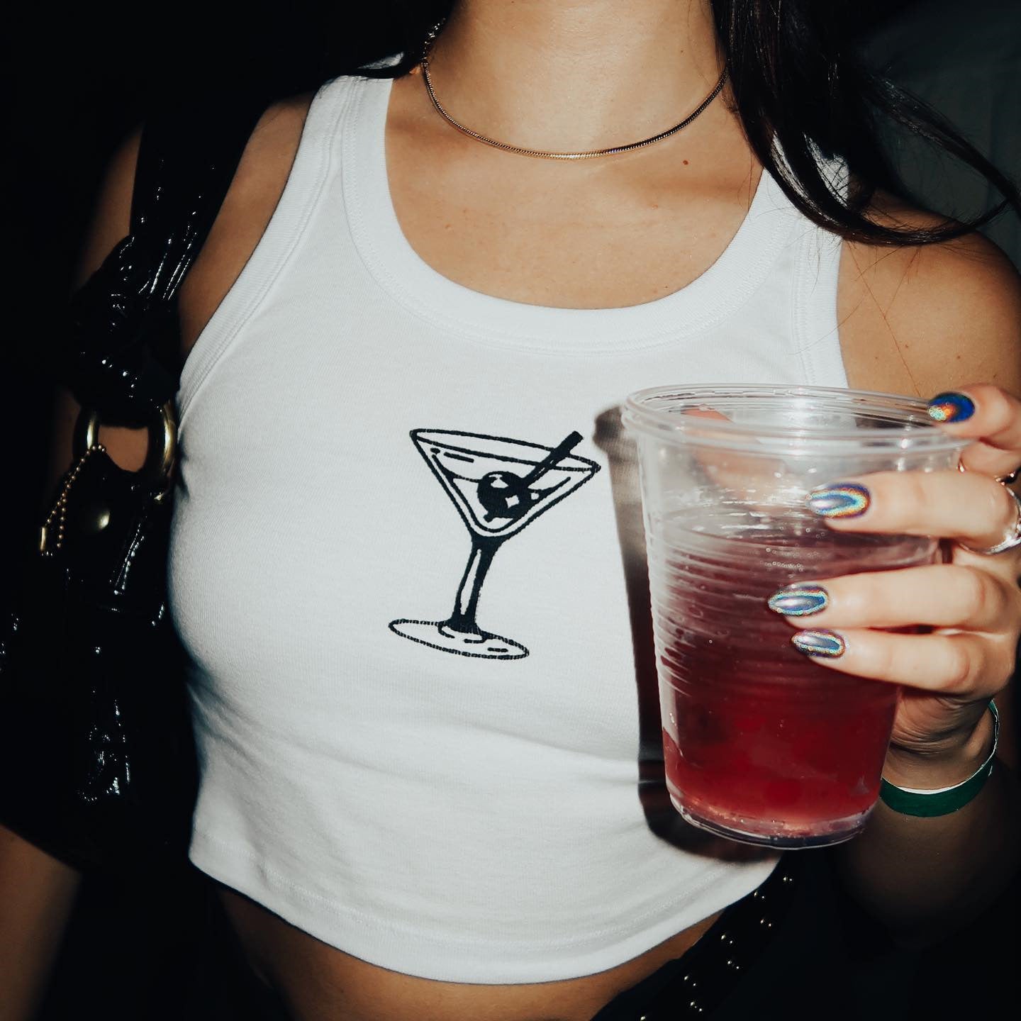 Cherry Print Girl Baby T-shirt Street Sleeveless