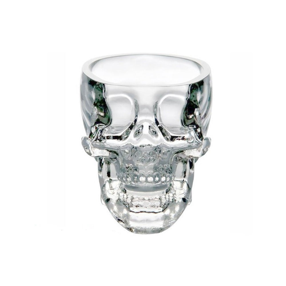Skull Skull Glass Bottle Halloween Cup