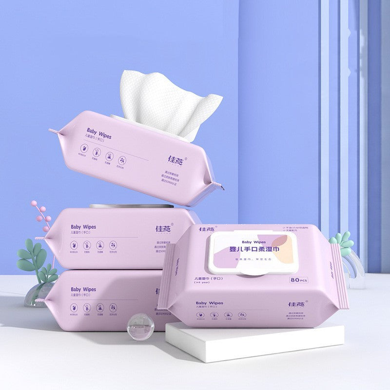 80-drawer Large Bag Wipes Hand Mouth Cleaning Care