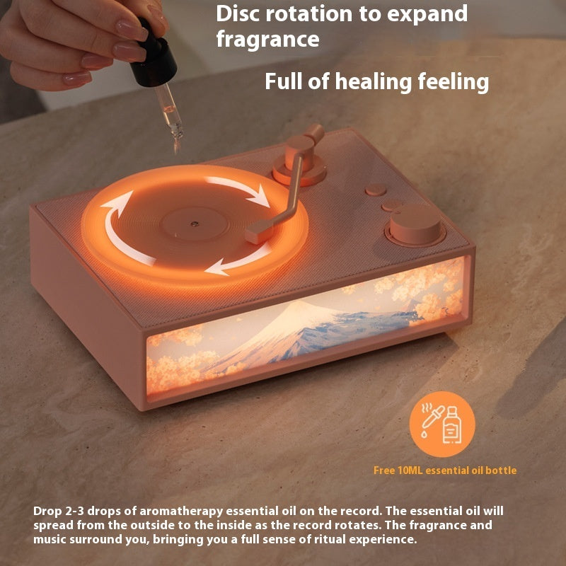 Vinyl Bluetooth Desktop Speaker - High Quality Sound