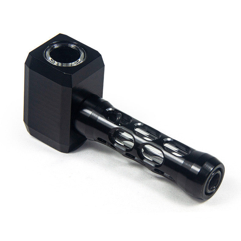 Creative Fashion Hollowed-out Hammer Shape Pipe